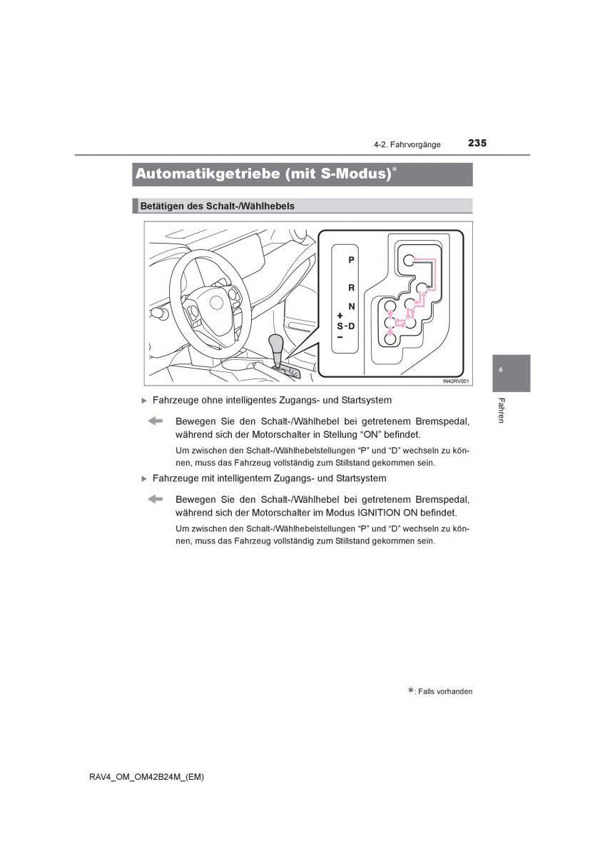 manual  Toyota RAV4 IV 4 Handbuch / page 235