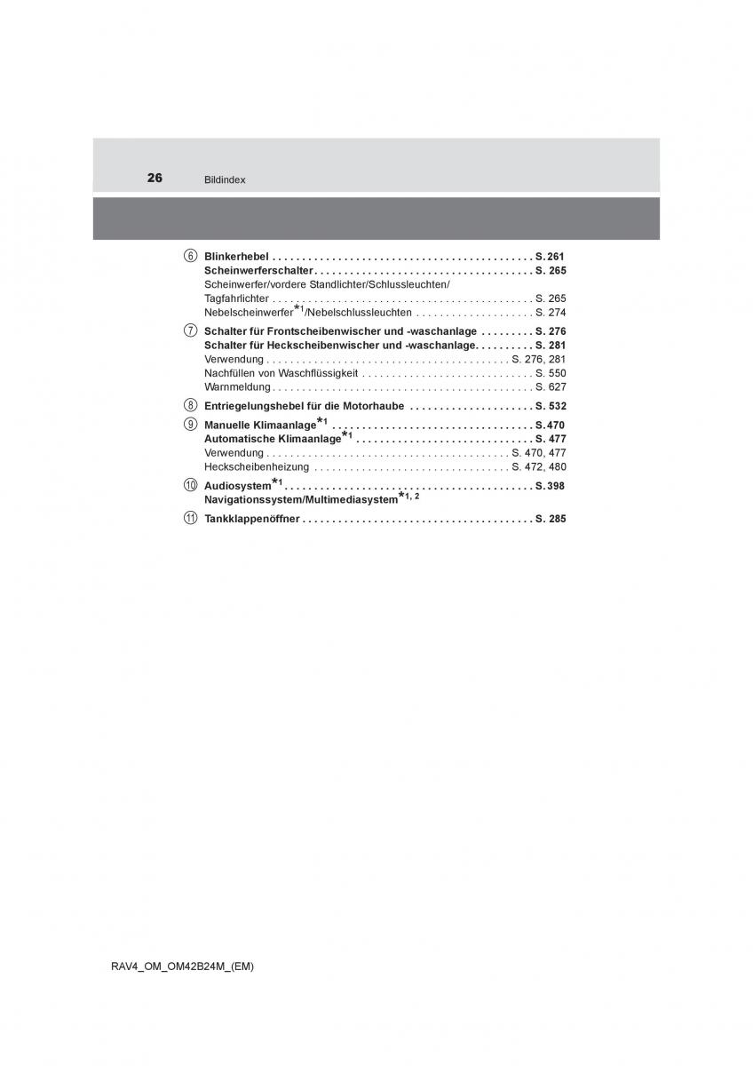 manual  Toyota RAV4 IV 4 Handbuch / page 26