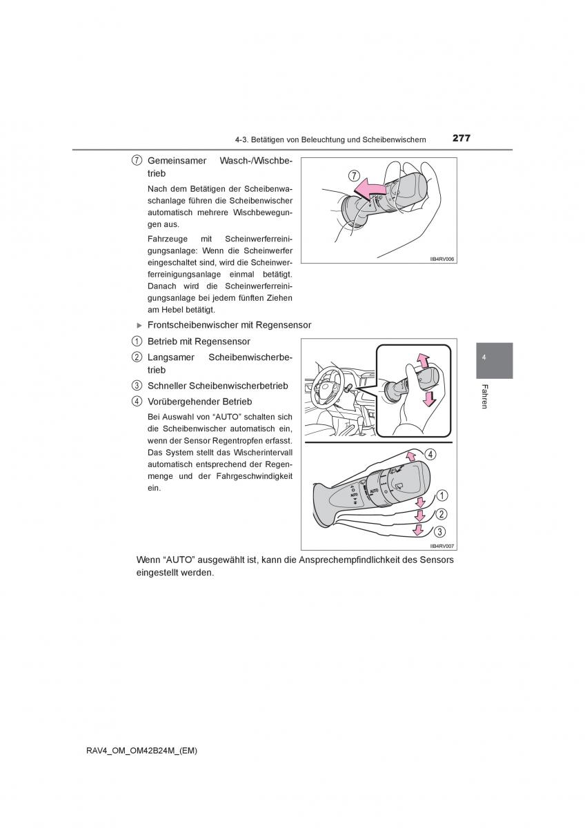 manual  Toyota RAV4 IV 4 Handbuch / page 277