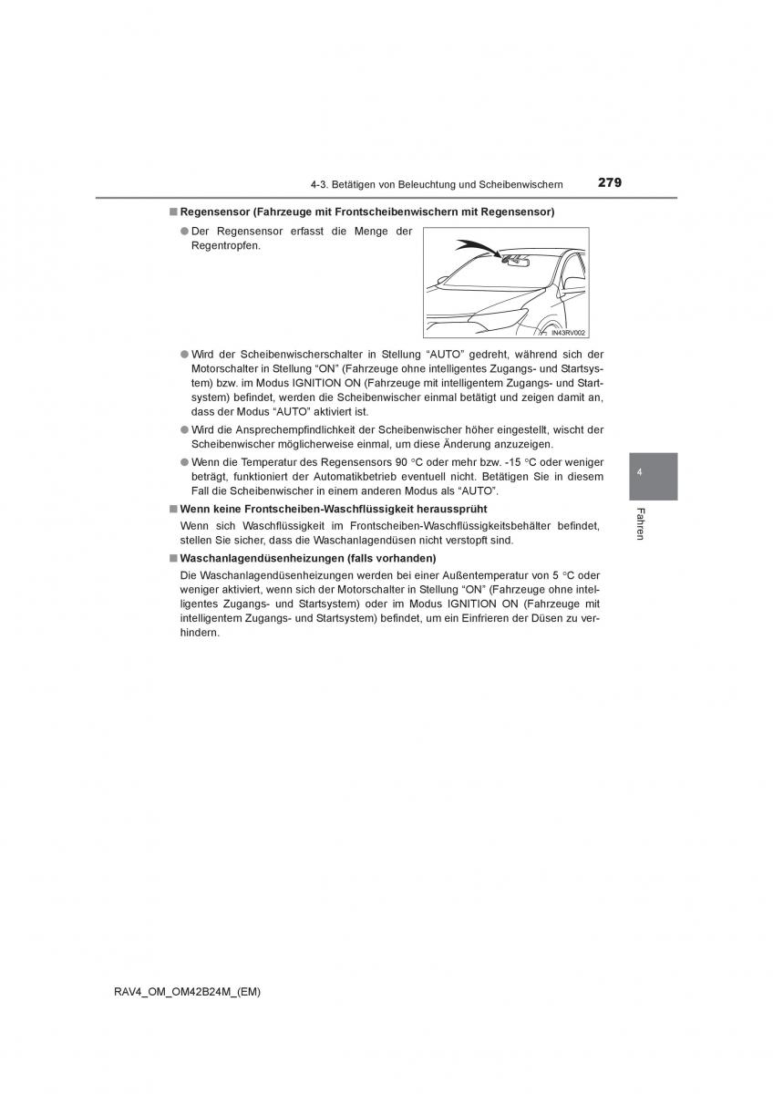 manual  Toyota RAV4 IV 4 Handbuch / page 279