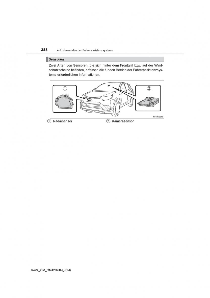 manual  Toyota RAV4 IV 4 Handbuch / page 288