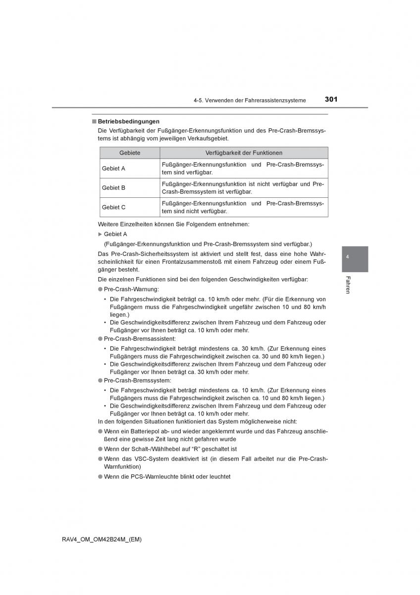 manual  Toyota RAV4 IV 4 Handbuch / page 301