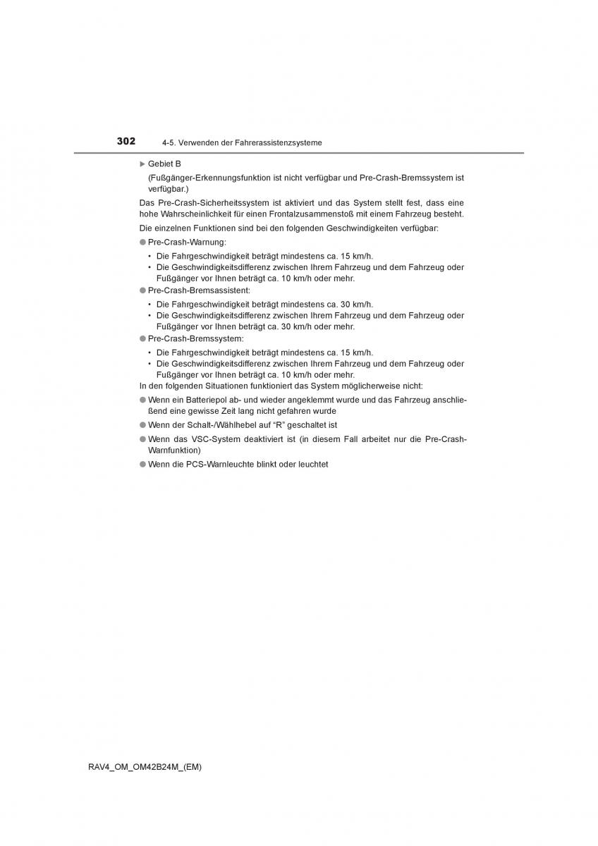 manual  Toyota RAV4 IV 4 Handbuch / page 302