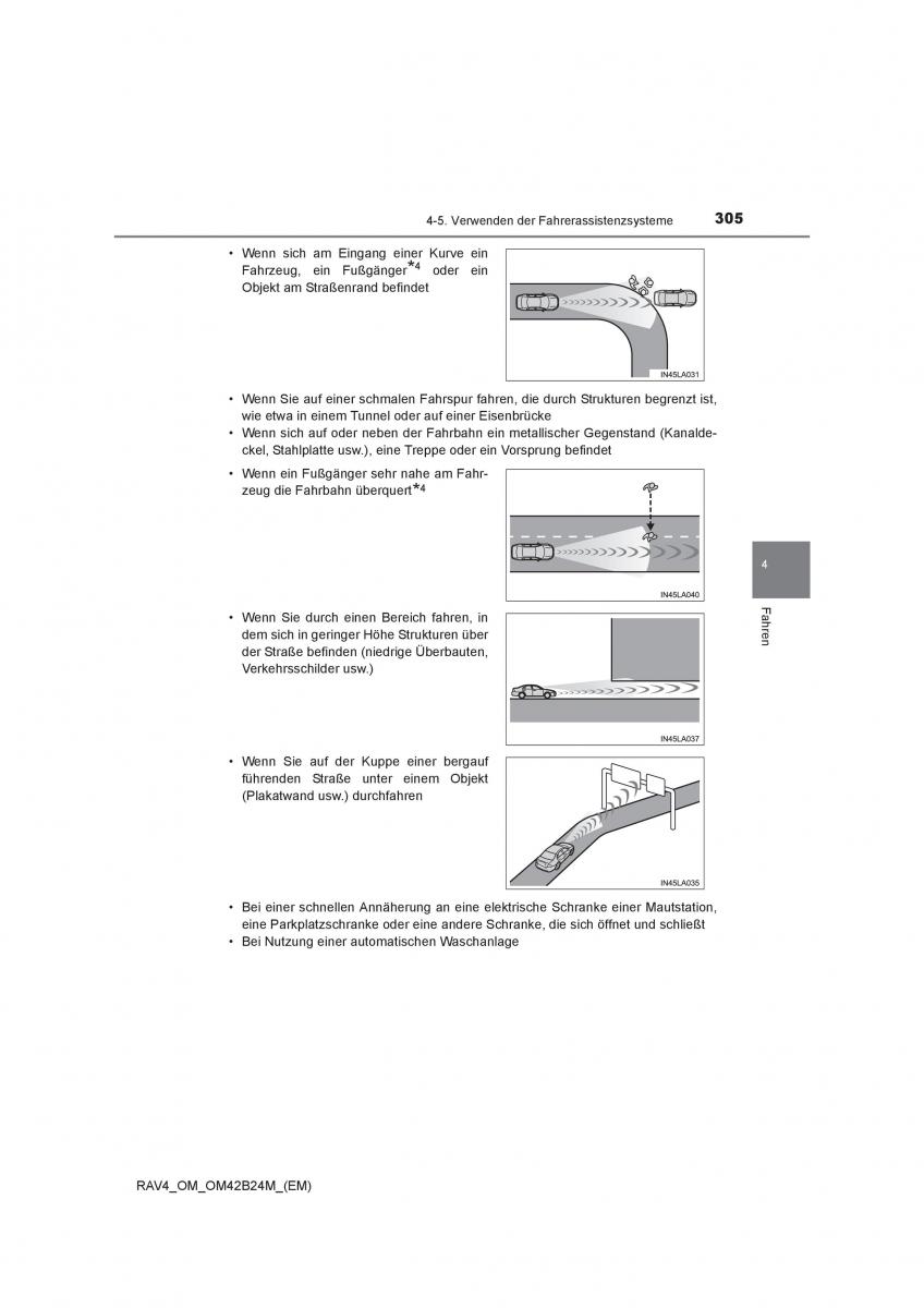 manual  Toyota RAV4 IV 4 Handbuch / page 305