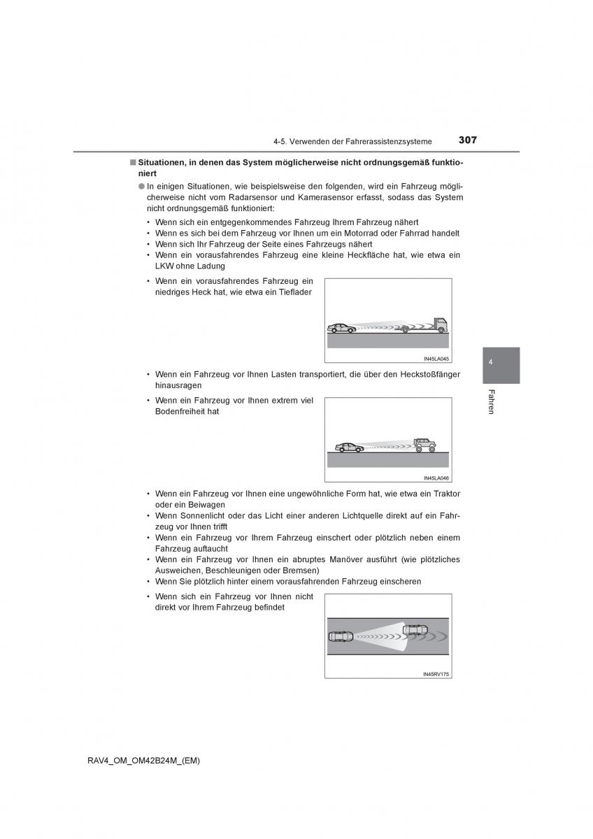 manual  Toyota RAV4 IV 4 Handbuch / page 307