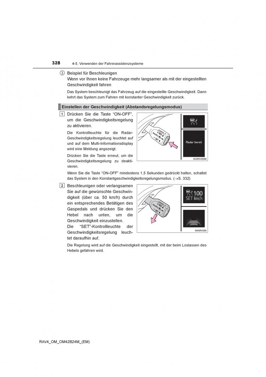 manual  Toyota RAV4 IV 4 Handbuch / page 328