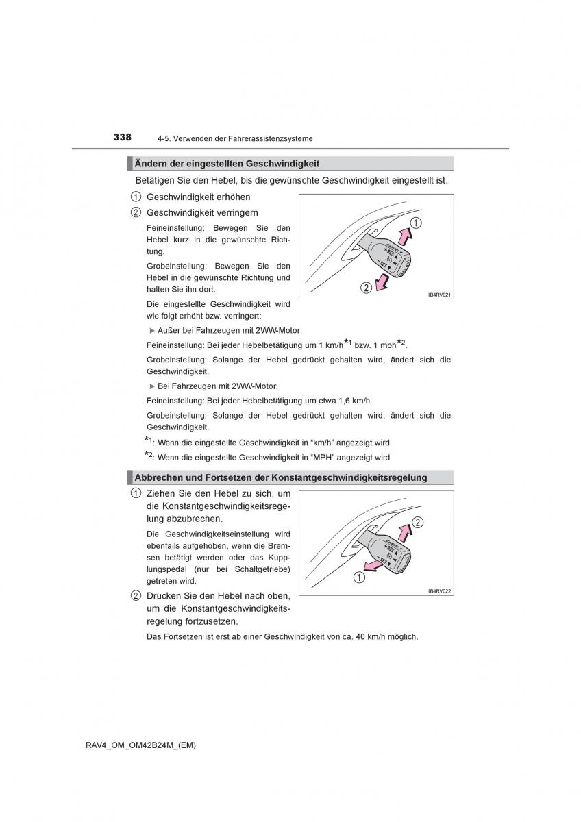 manual  Toyota RAV4 IV 4 Handbuch / page 338