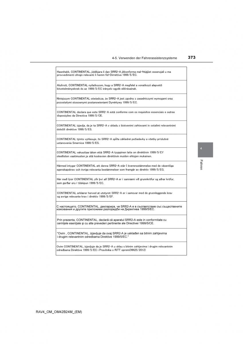 manual  Toyota RAV4 IV 4 Handbuch / page 373