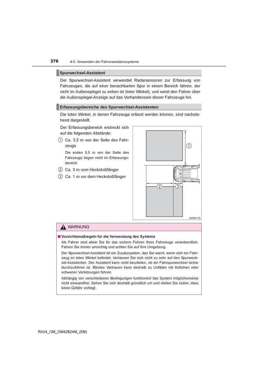 manual  Toyota RAV4 IV 4 Handbuch / page 376