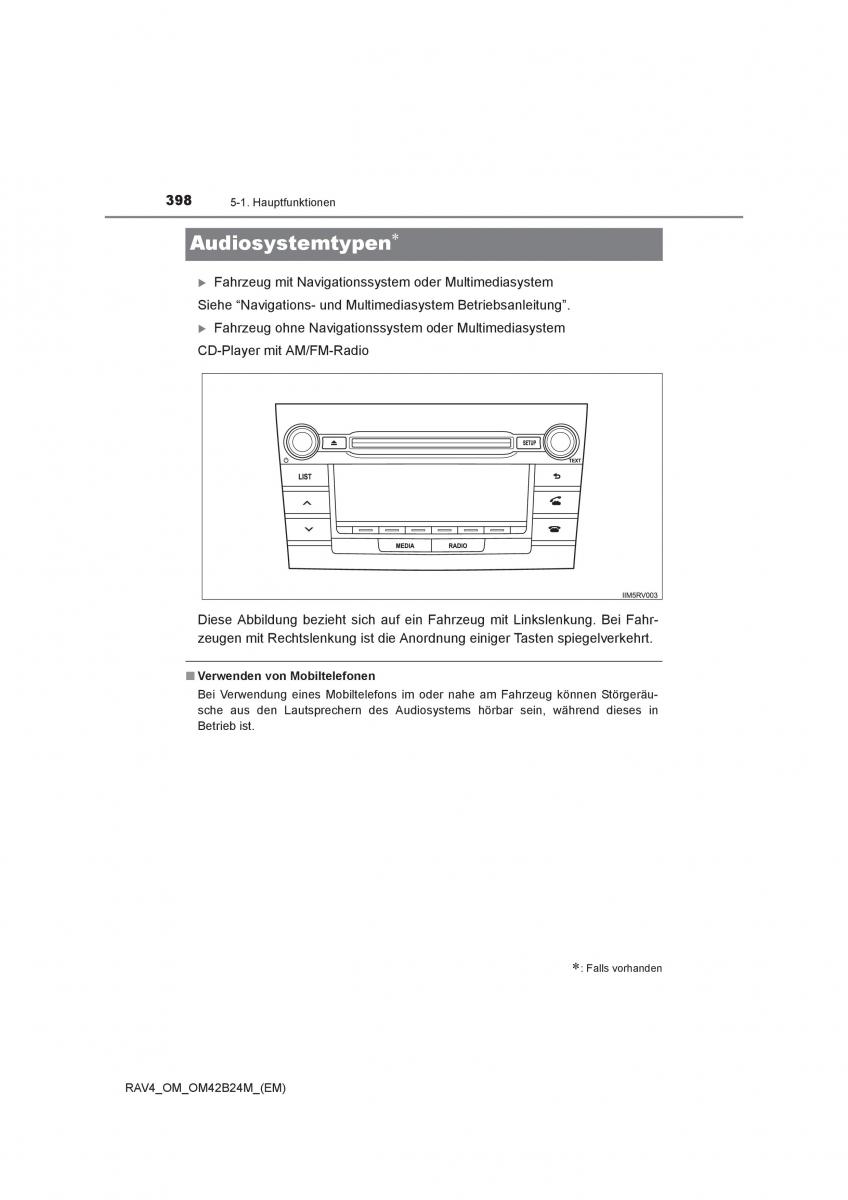 manual  Toyota RAV4 IV 4 Handbuch / page 398