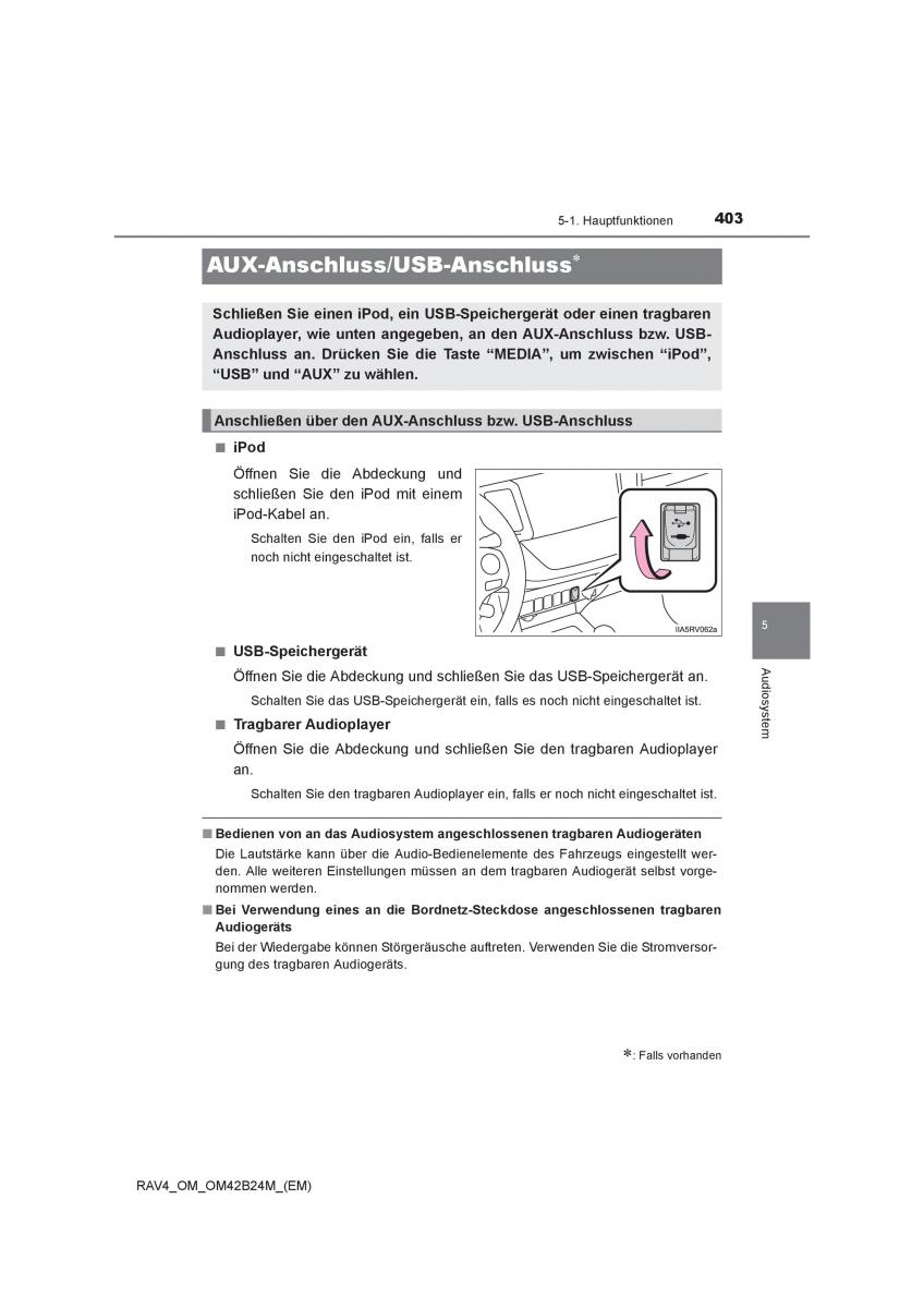 manual  Toyota RAV4 IV 4 Handbuch / page 403