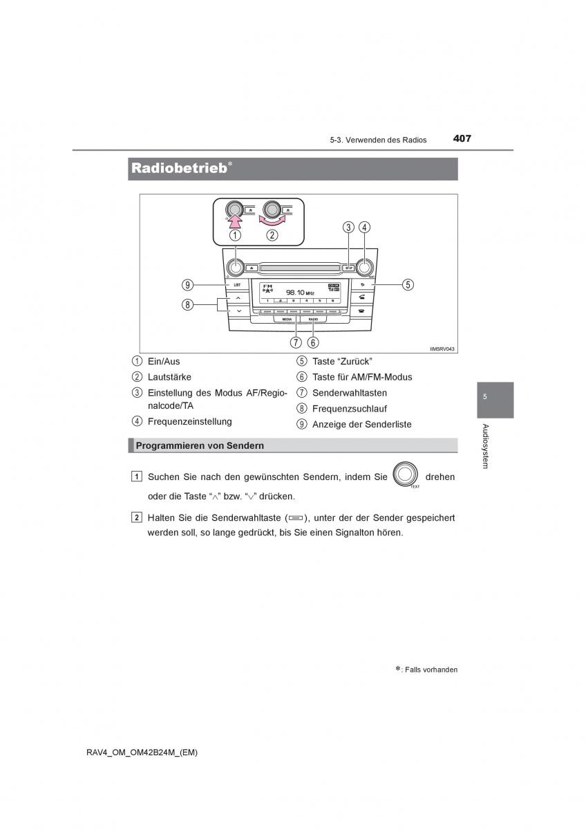 manual  Toyota RAV4 IV 4 Handbuch / page 407