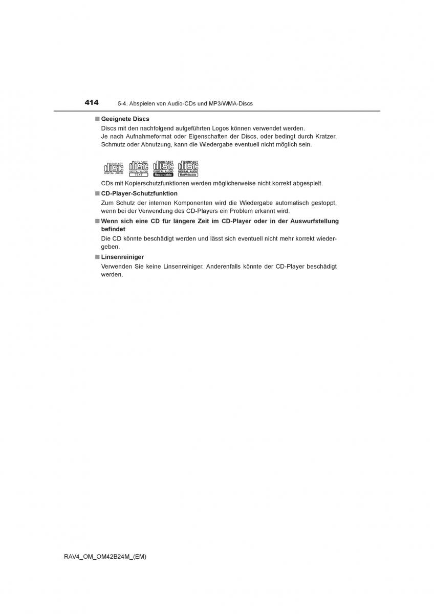 manual  Toyota RAV4 IV 4 Handbuch / page 414