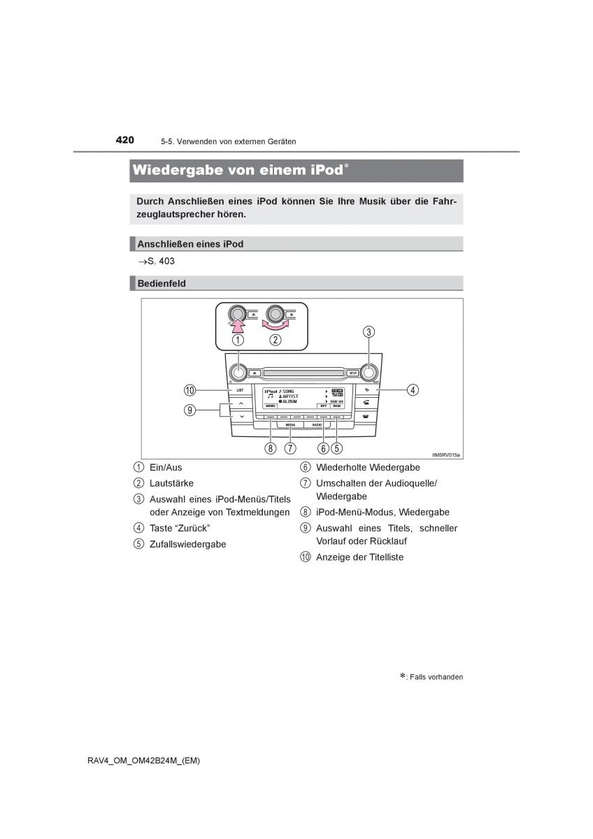 manual  Toyota RAV4 IV 4 Handbuch / page 420