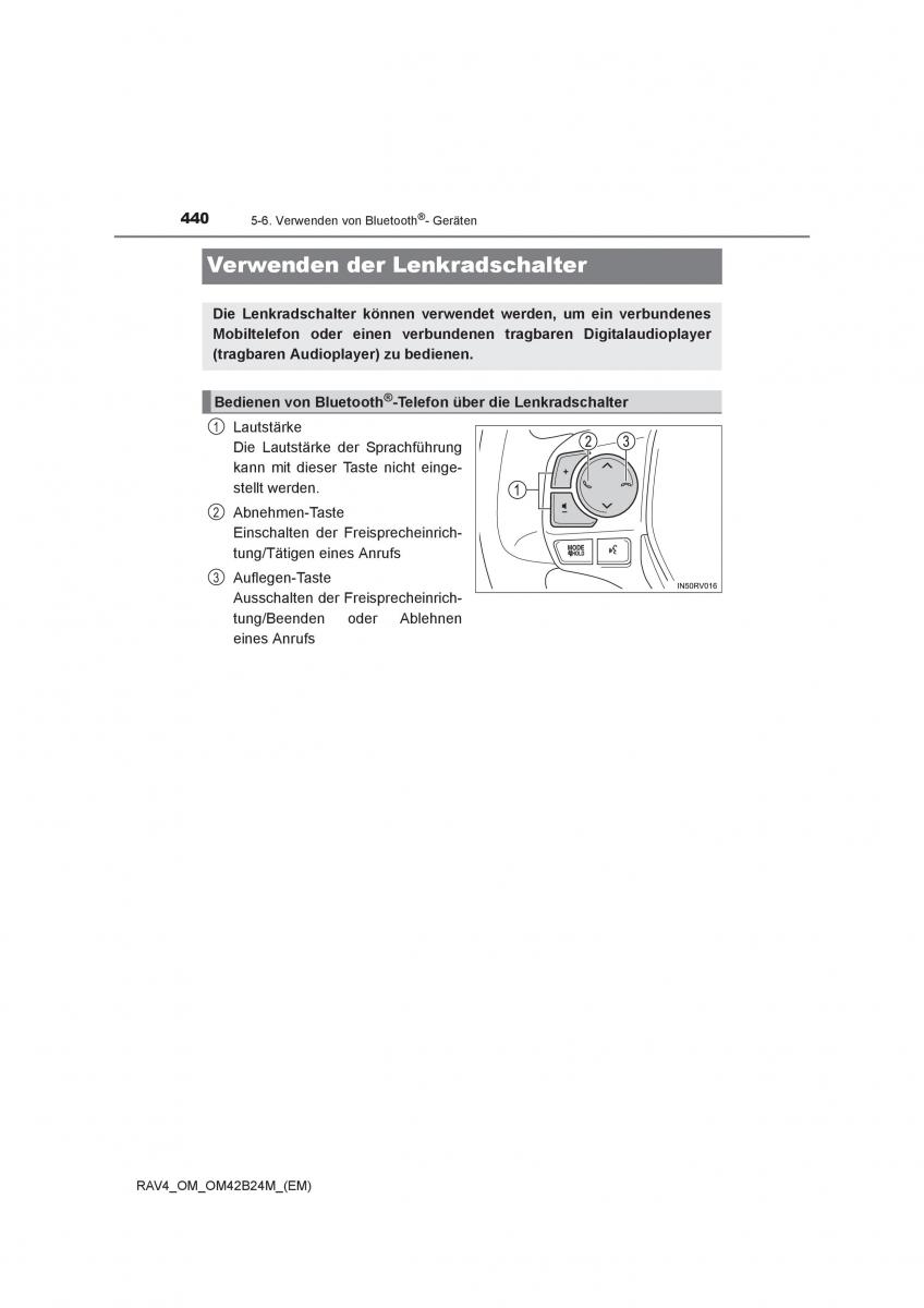 manual  Toyota RAV4 IV 4 Handbuch / page 440