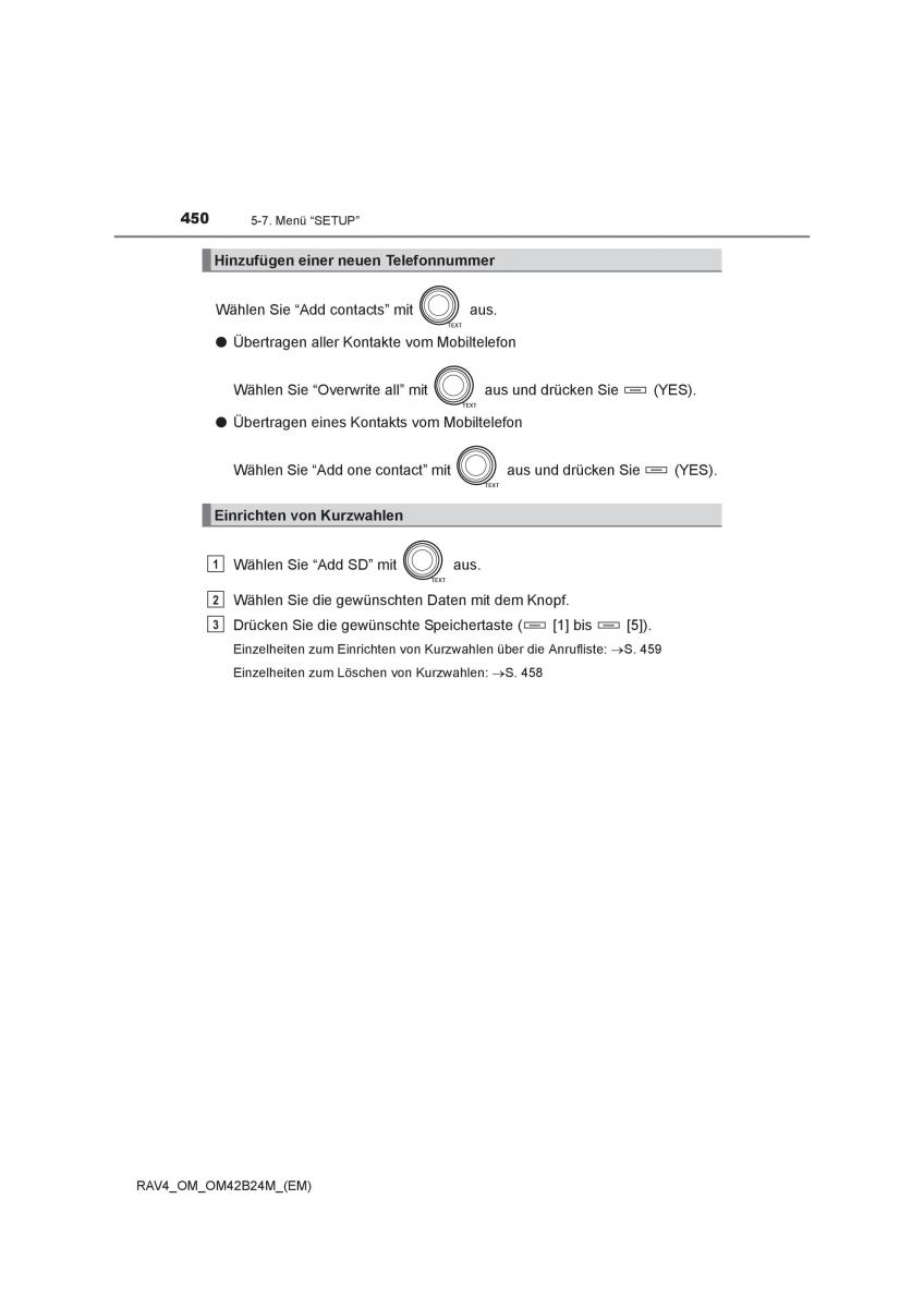 manual  Toyota RAV4 IV 4 Handbuch / page 450