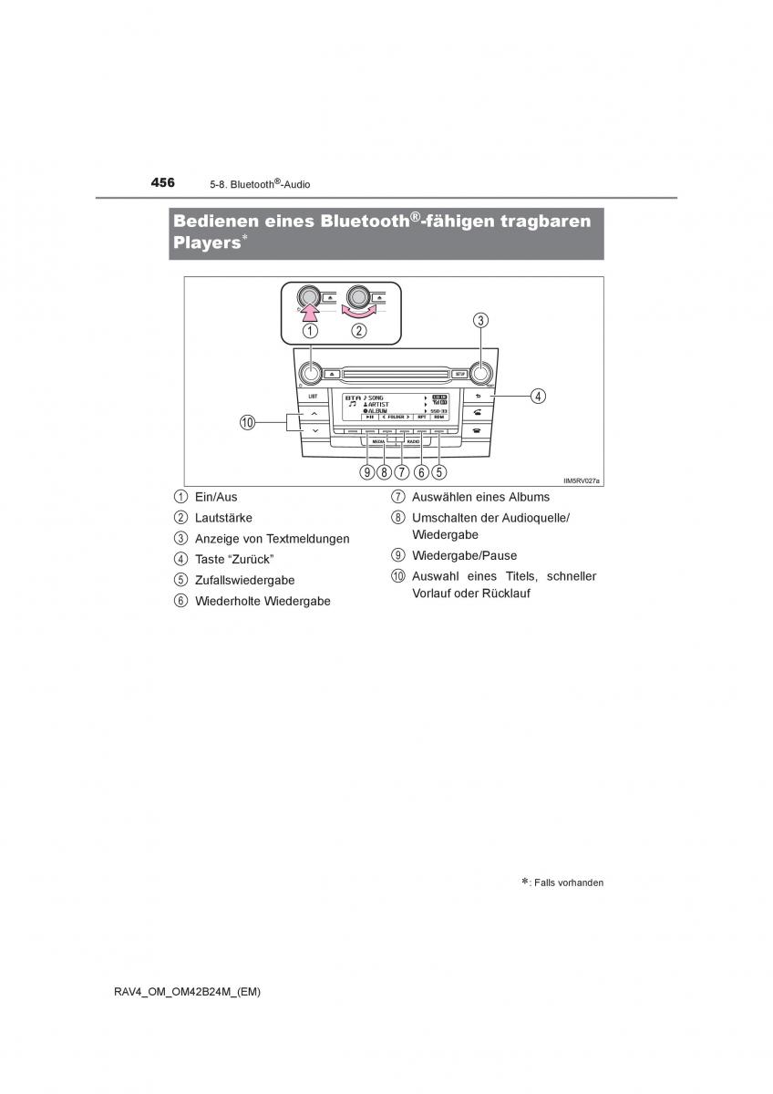 manual  Toyota RAV4 IV 4 Handbuch / page 456