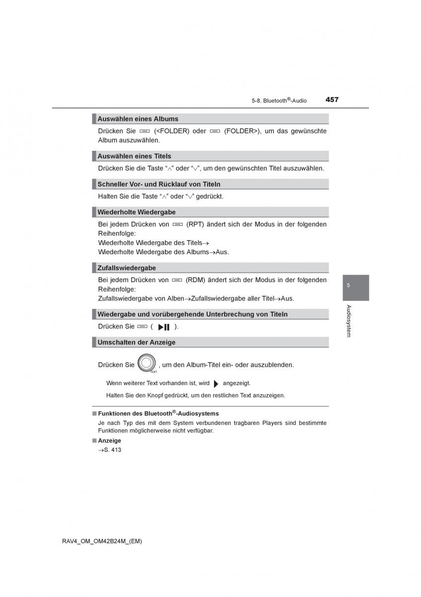 manual  Toyota RAV4 IV 4 Handbuch / page 457