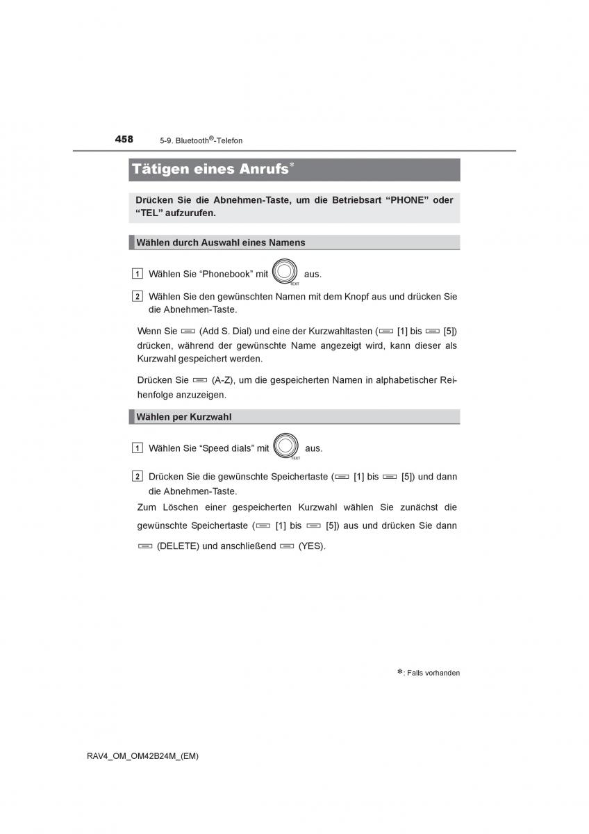 manual  Toyota RAV4 IV 4 Handbuch / page 458