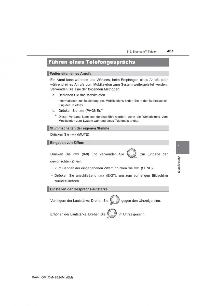 manual  Toyota RAV4 IV 4 Handbuch / page 461