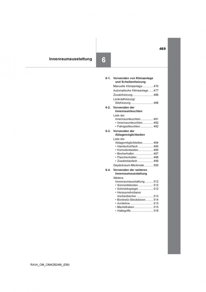 manual  Toyota RAV4 IV 4 Handbuch / page 469