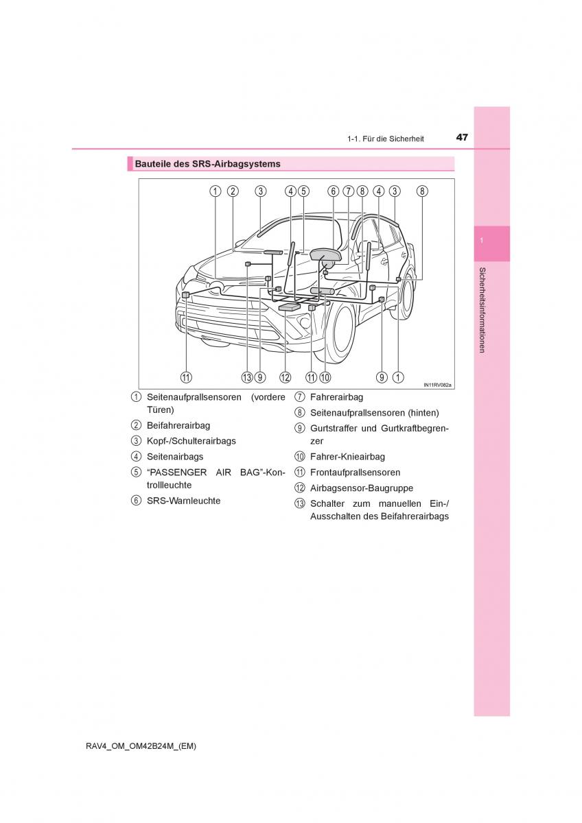 manual  Toyota RAV4 IV 4 Handbuch / page 47