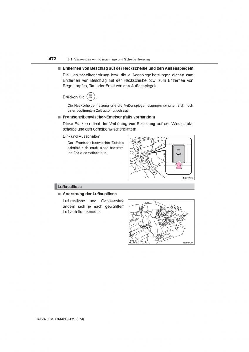 manual  Toyota RAV4 IV 4 Handbuch / page 472