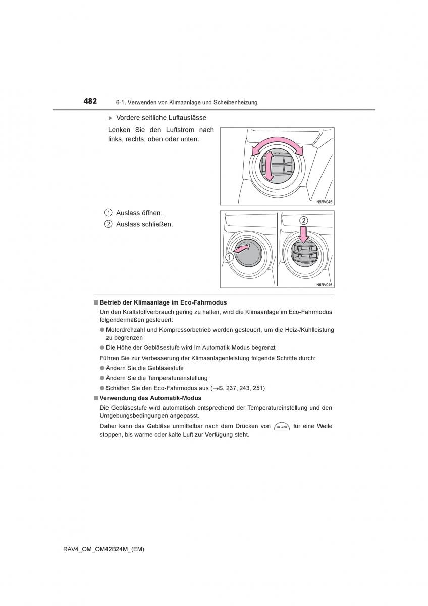 manual  Toyota RAV4 IV 4 Handbuch / page 482