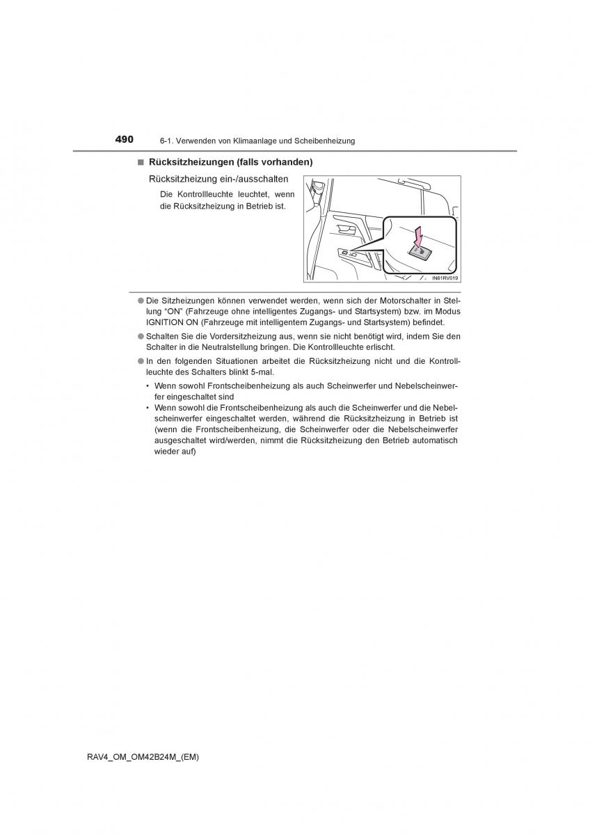 manual  Toyota RAV4 IV 4 Handbuch / page 490