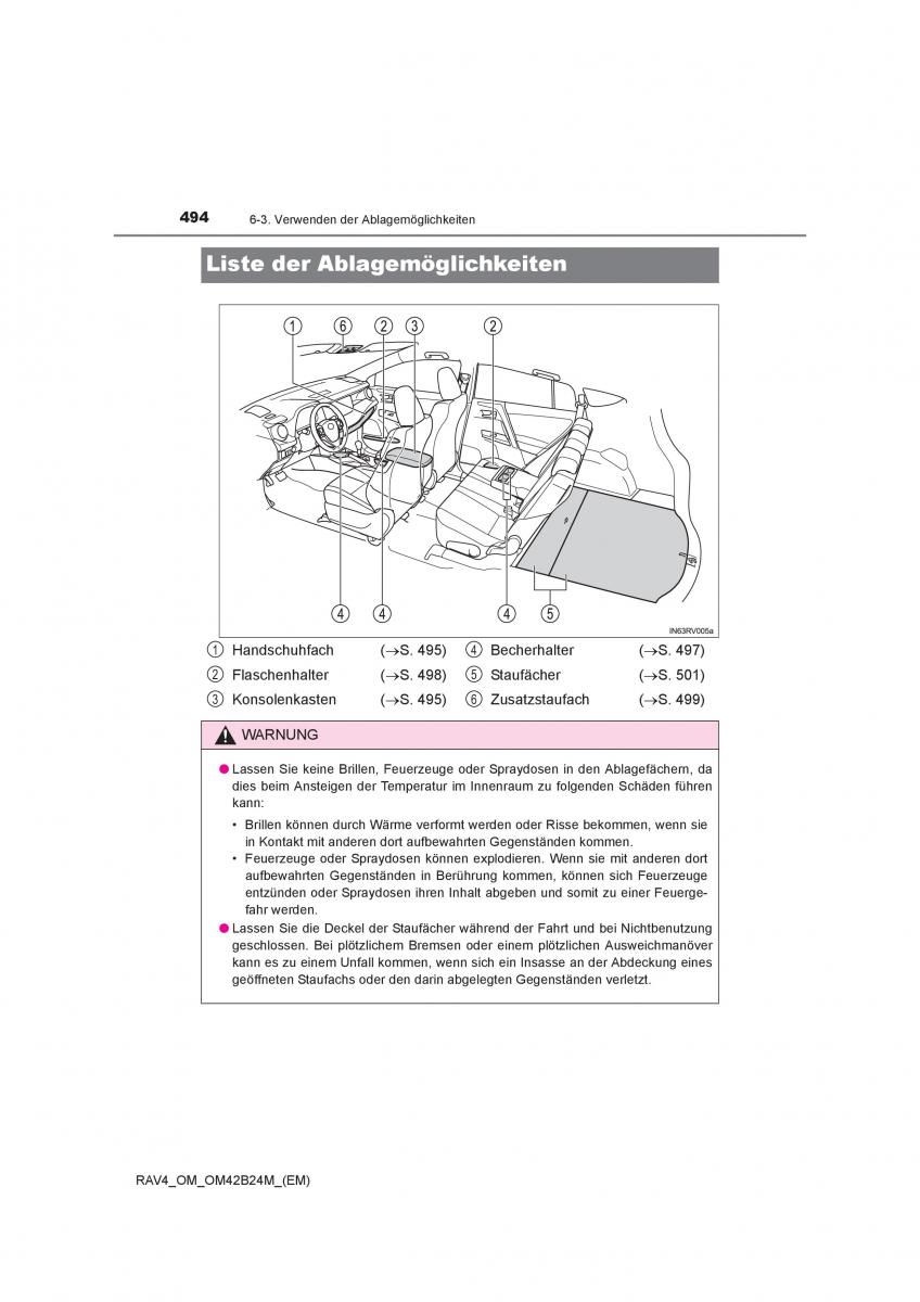 manual  Toyota RAV4 IV 4 Handbuch / page 494