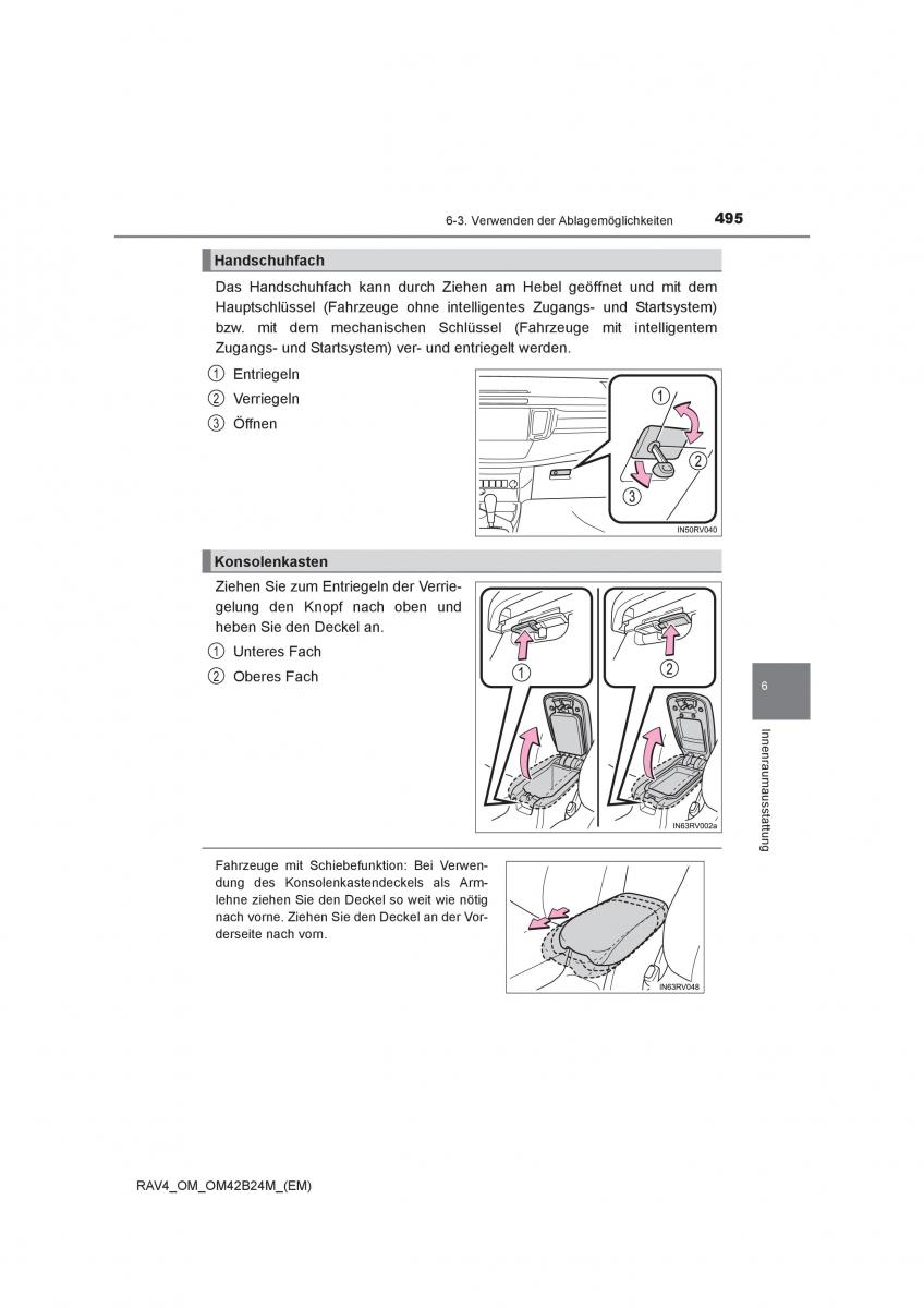 manual  Toyota RAV4 IV 4 Handbuch / page 495