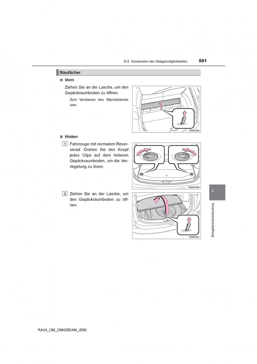 manual  Toyota RAV4 IV 4 Handbuch / page 501