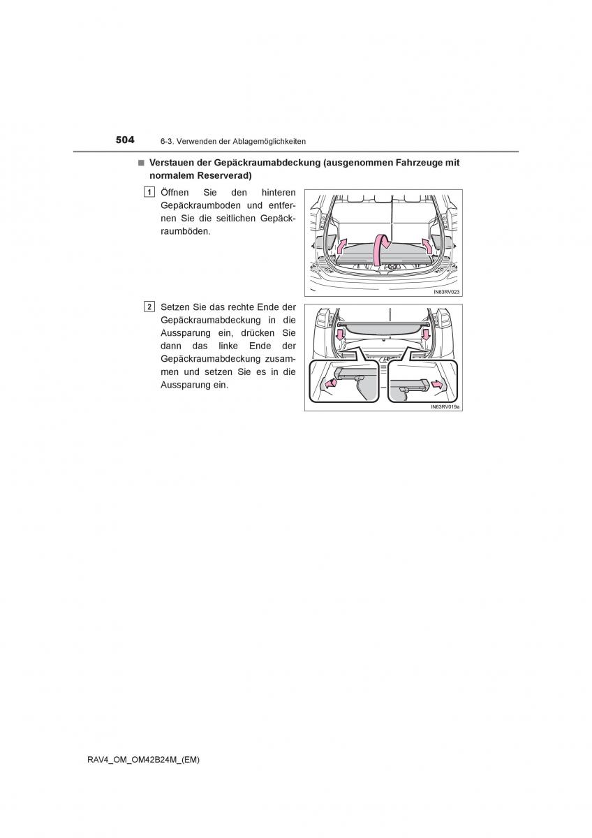 manual  Toyota RAV4 IV 4 Handbuch / page 504