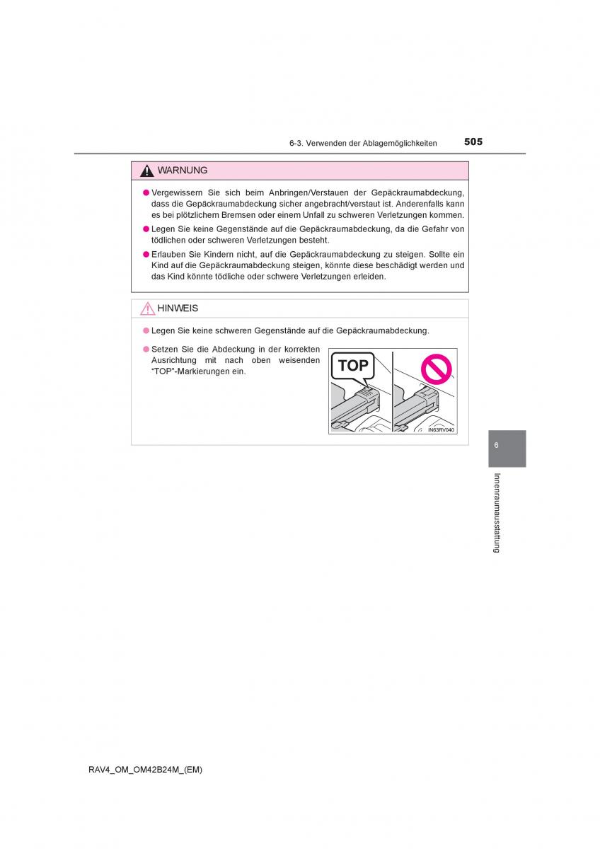 manual  Toyota RAV4 IV 4 Handbuch / page 505