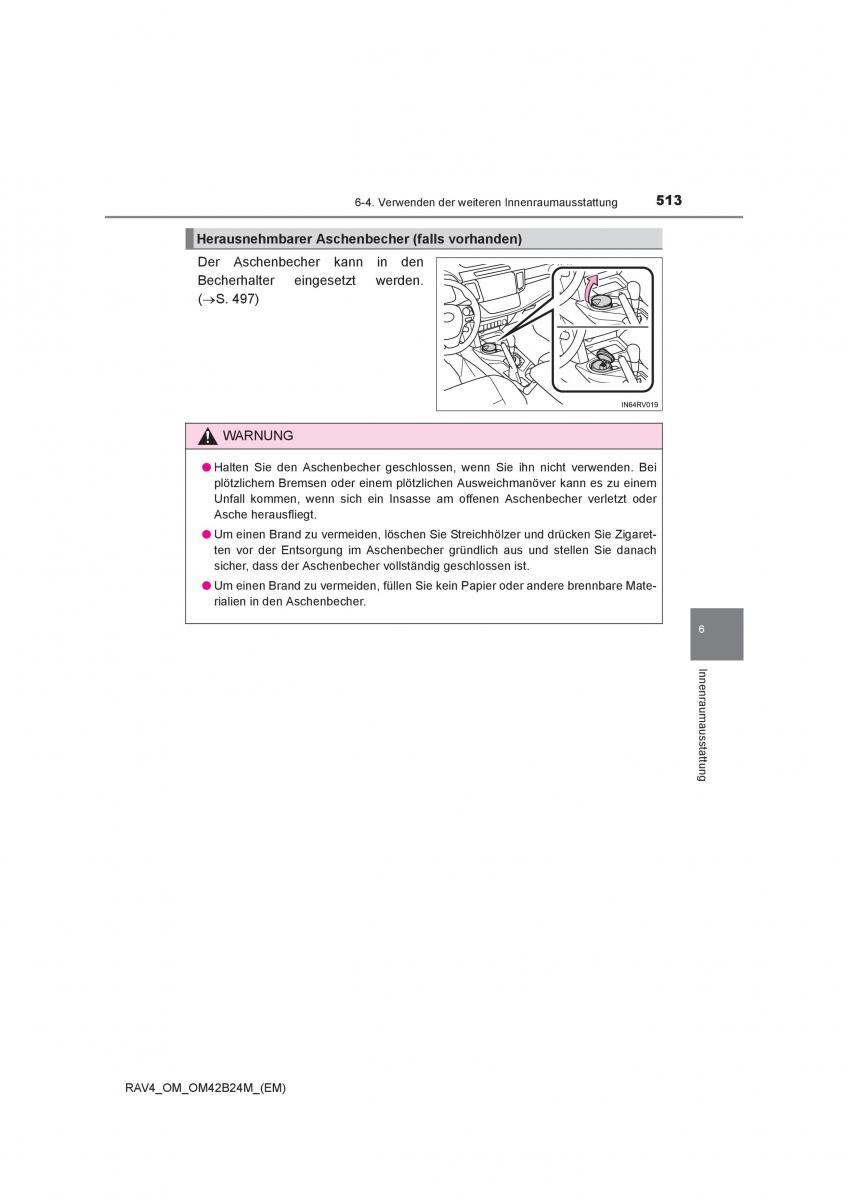 manual  Toyota RAV4 IV 4 Handbuch / page 513