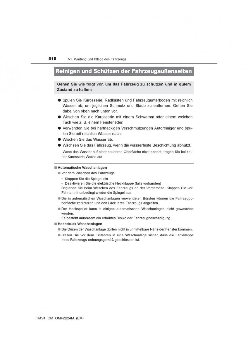 manual  Toyota RAV4 IV 4 Handbuch / page 518