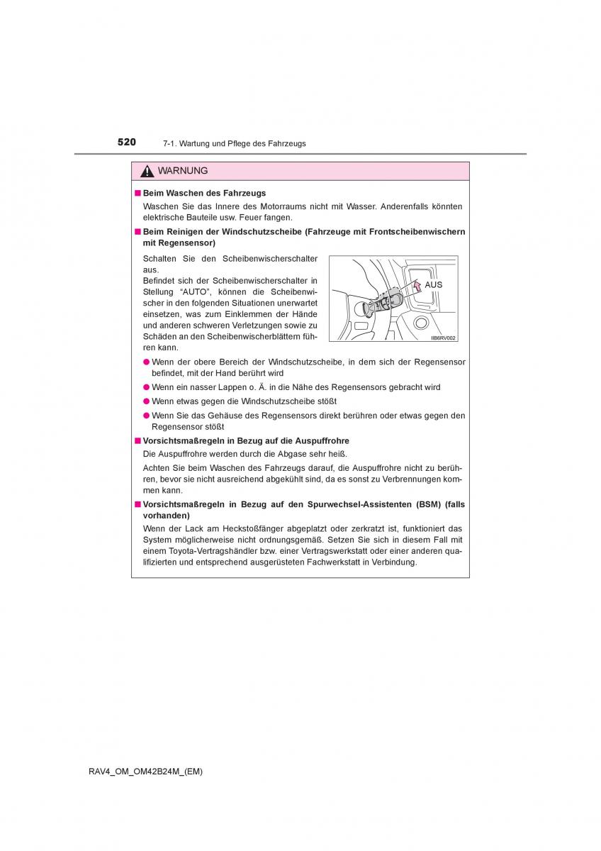 manual  Toyota RAV4 IV 4 Handbuch / page 520