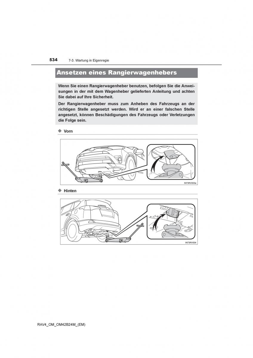 manual  Toyota RAV4 IV 4 Handbuch / page 534