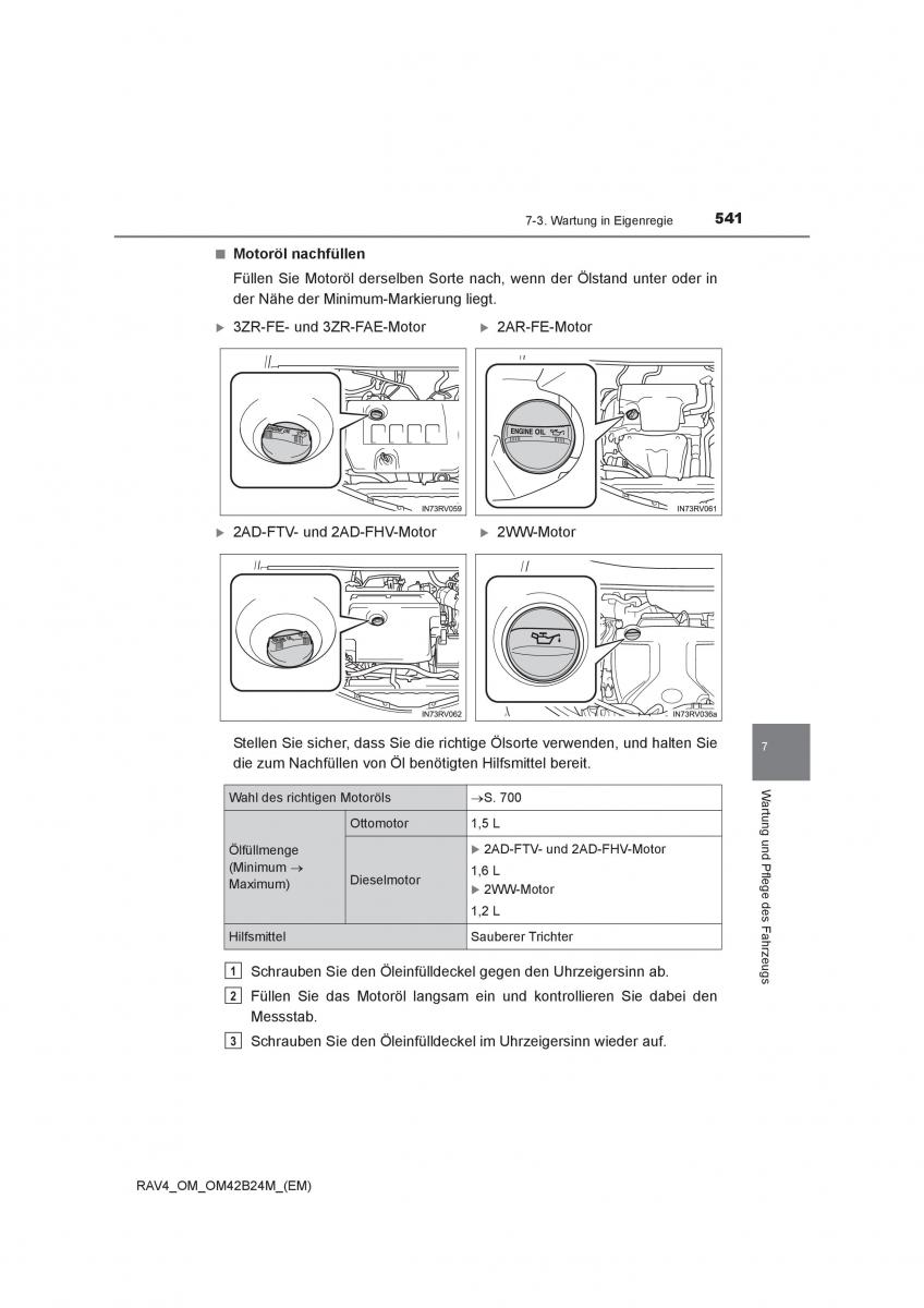 manual  Toyota RAV4 IV 4 Handbuch / page 541