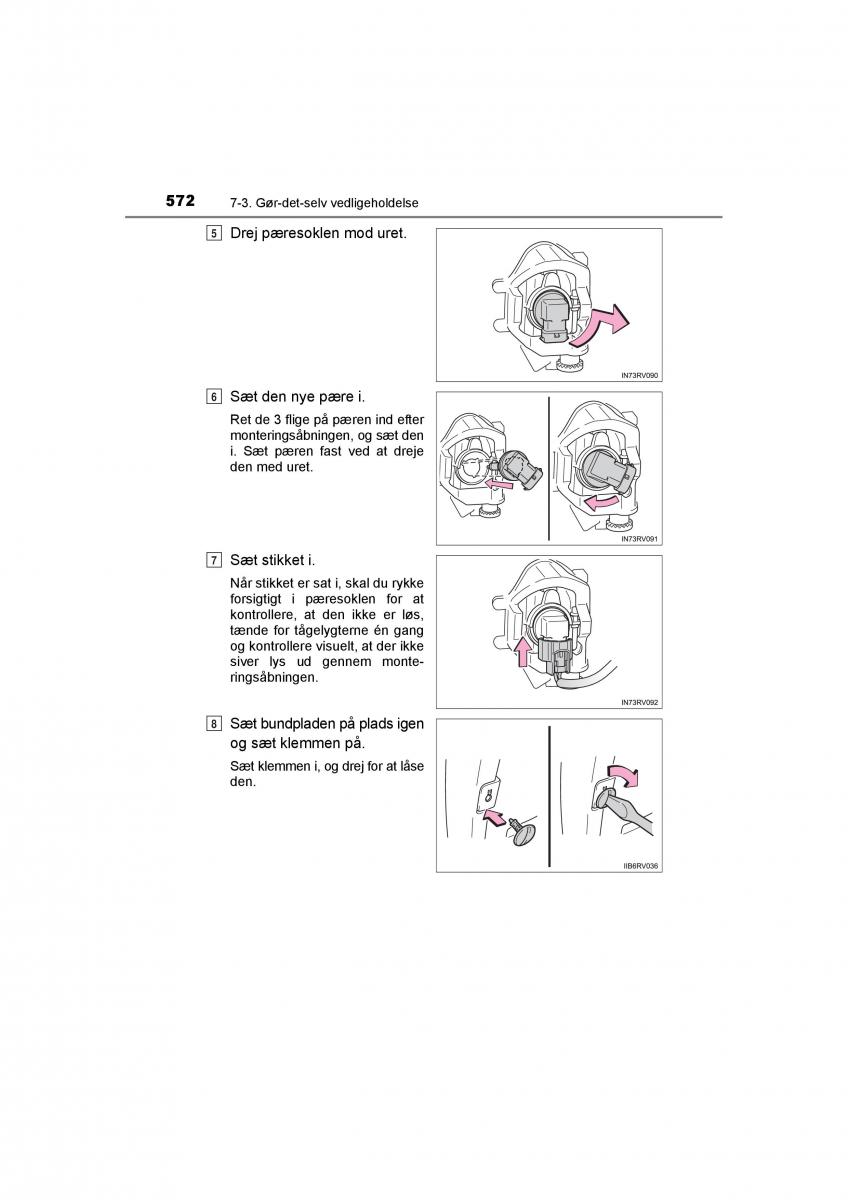 Toyota RAV4 IV 4 Bilens instruktionsbog / page 572