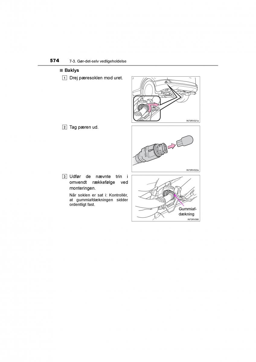 Toyota RAV4 IV 4 Bilens instruktionsbog / page 574