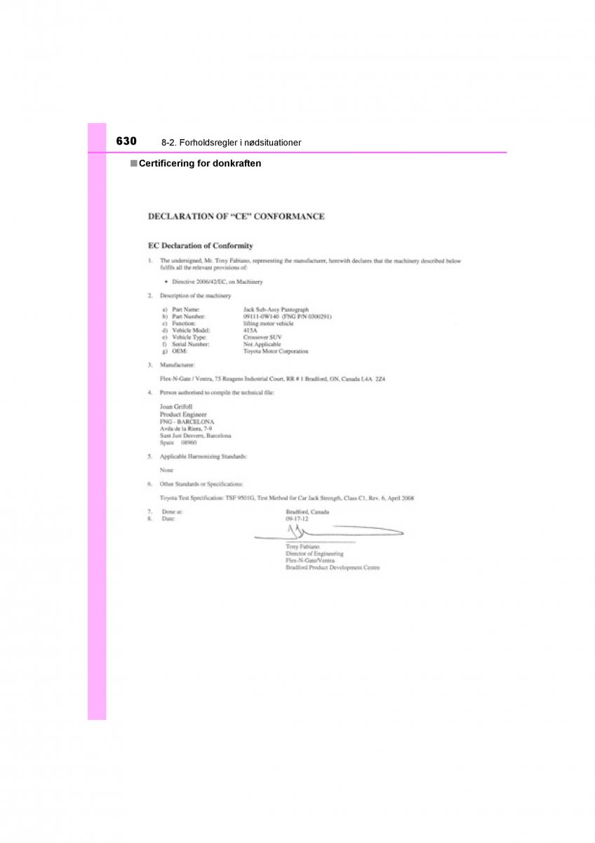 Toyota RAV4 IV 4 Bilens instruktionsbog / page 630