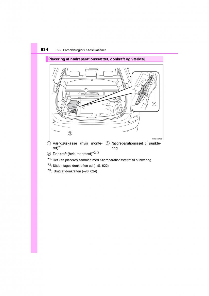 Toyota RAV4 IV 4 Bilens instruktionsbog / page 634