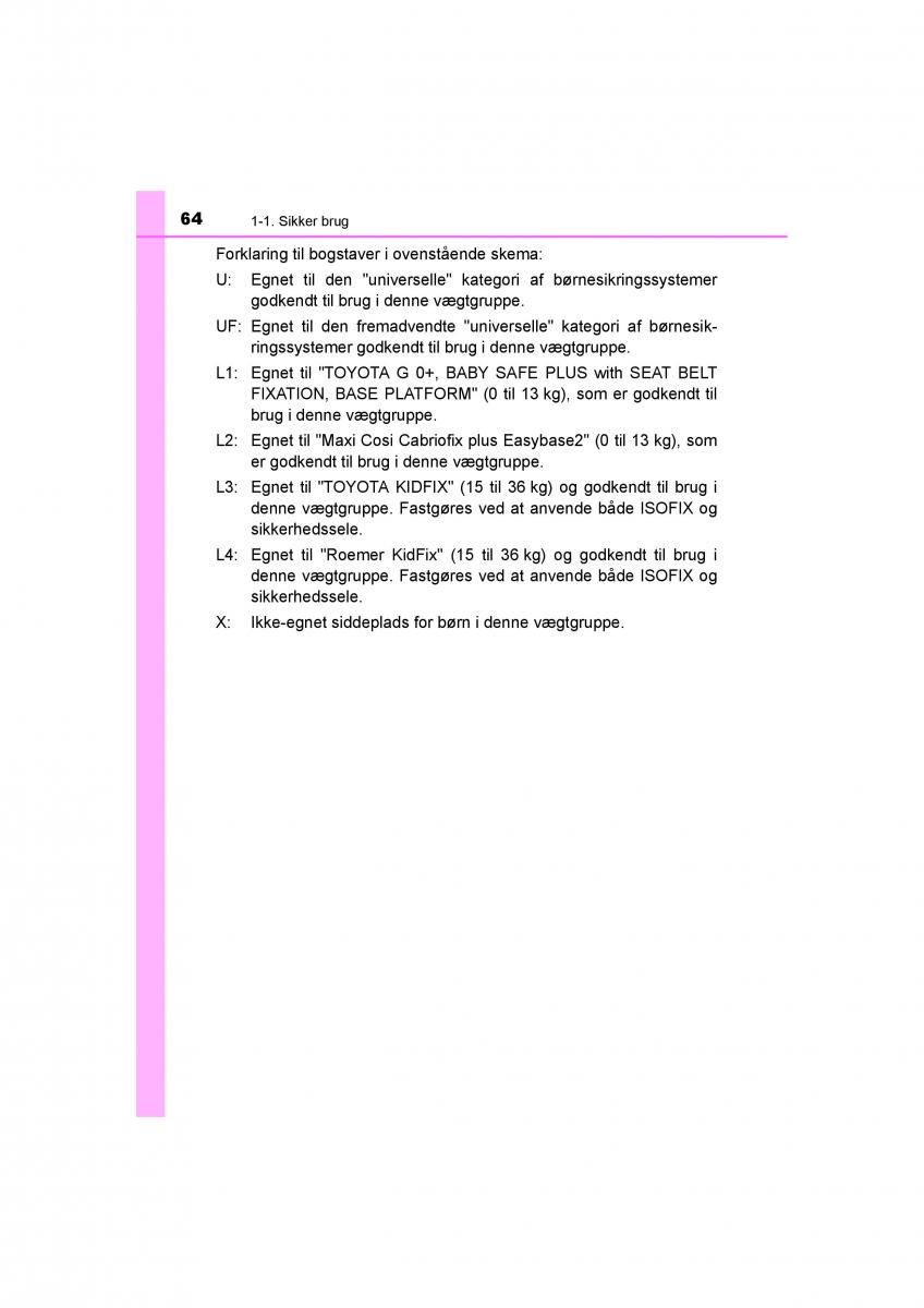 Toyota RAV4 IV 4 Bilens instruktionsbog / page 64