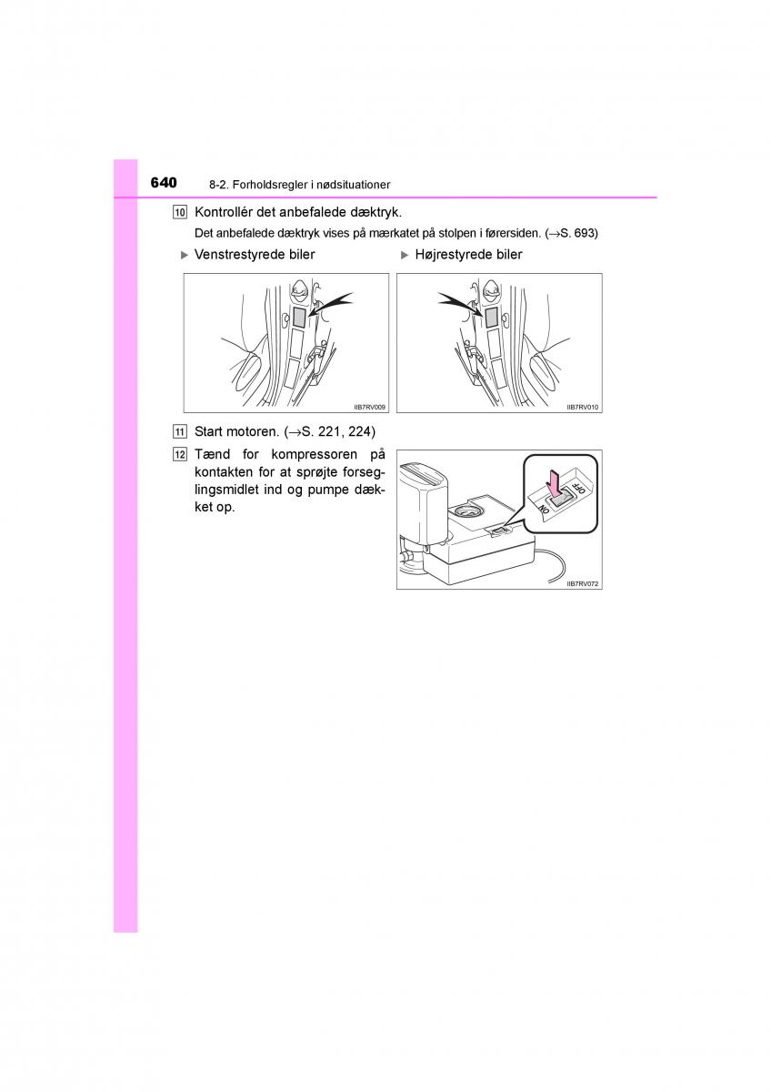 Toyota RAV4 IV 4 Bilens instruktionsbog / page 640