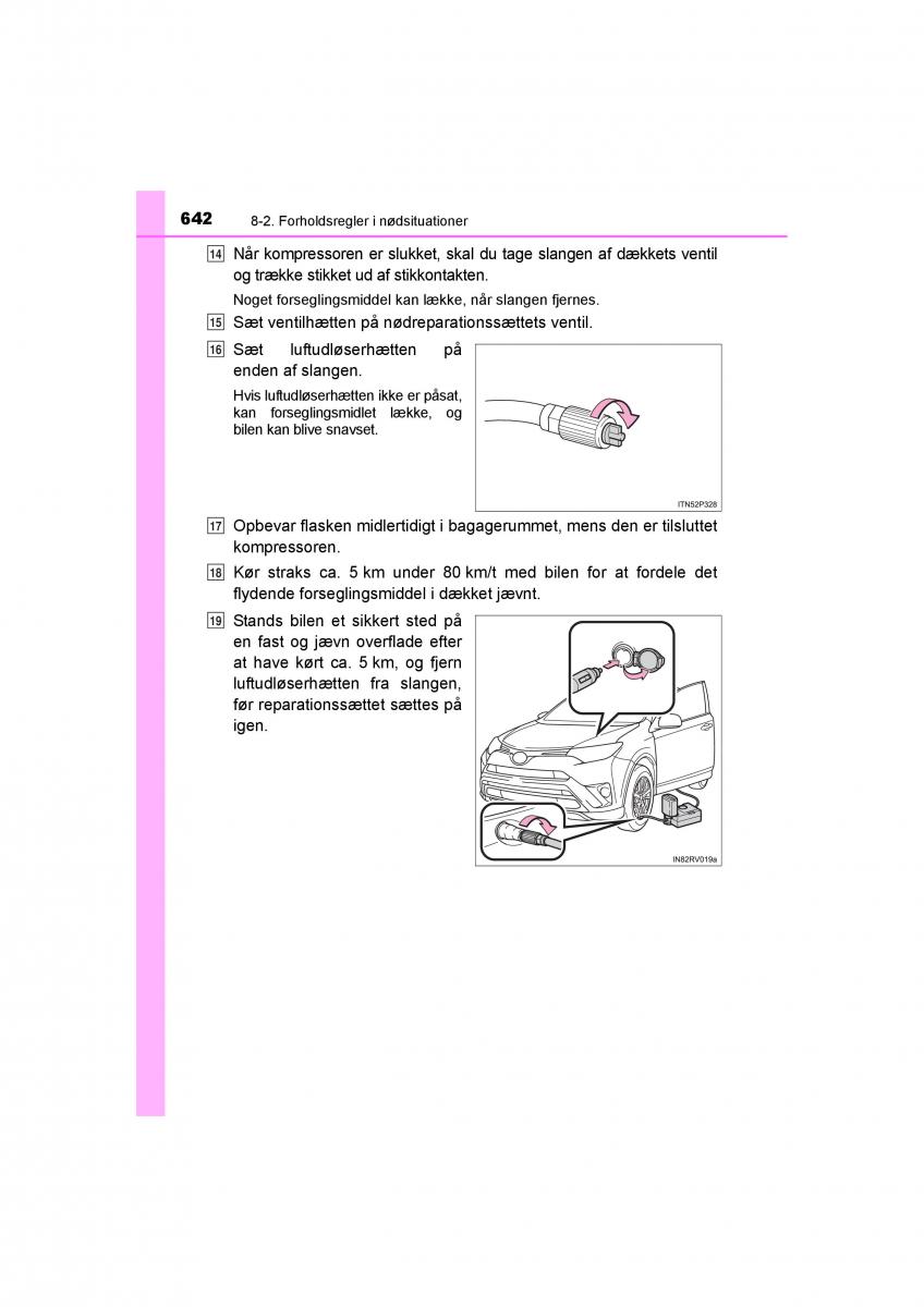 Toyota RAV4 IV 4 Bilens instruktionsbog / page 642