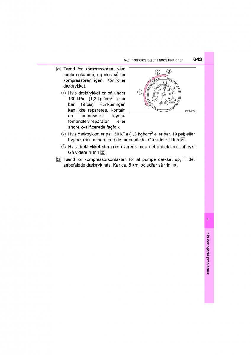 Toyota RAV4 IV 4 Bilens instruktionsbog / page 643