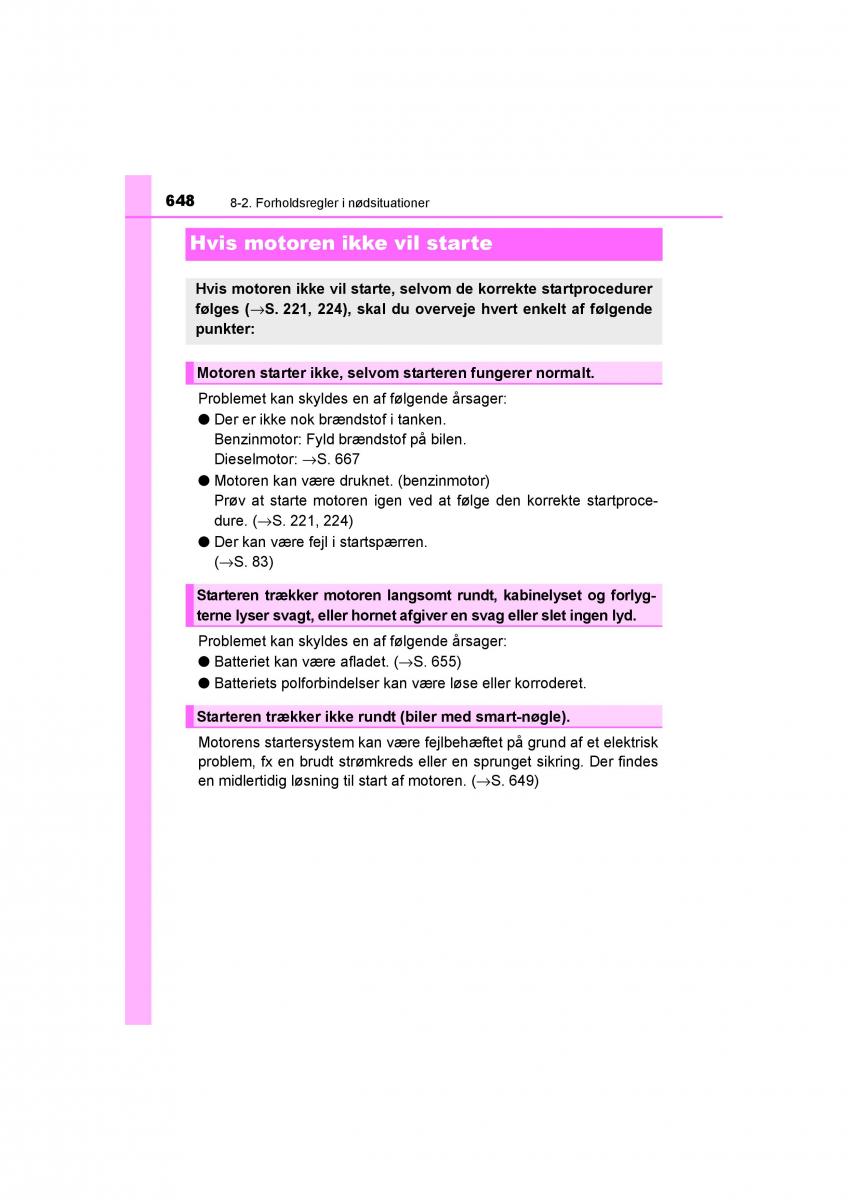 Toyota RAV4 IV 4 Bilens instruktionsbog / page 648