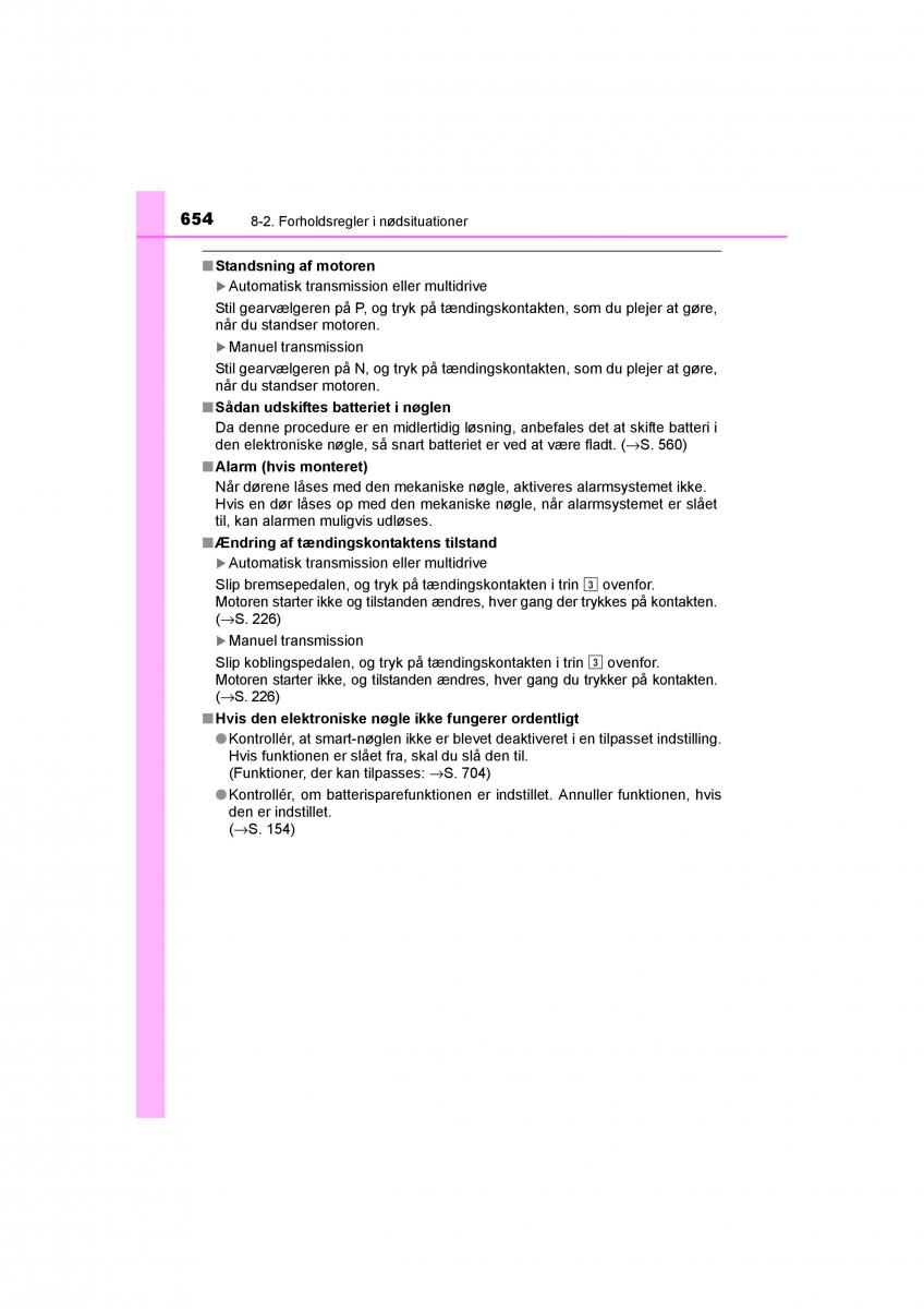 Toyota RAV4 IV 4 Bilens instruktionsbog / page 654