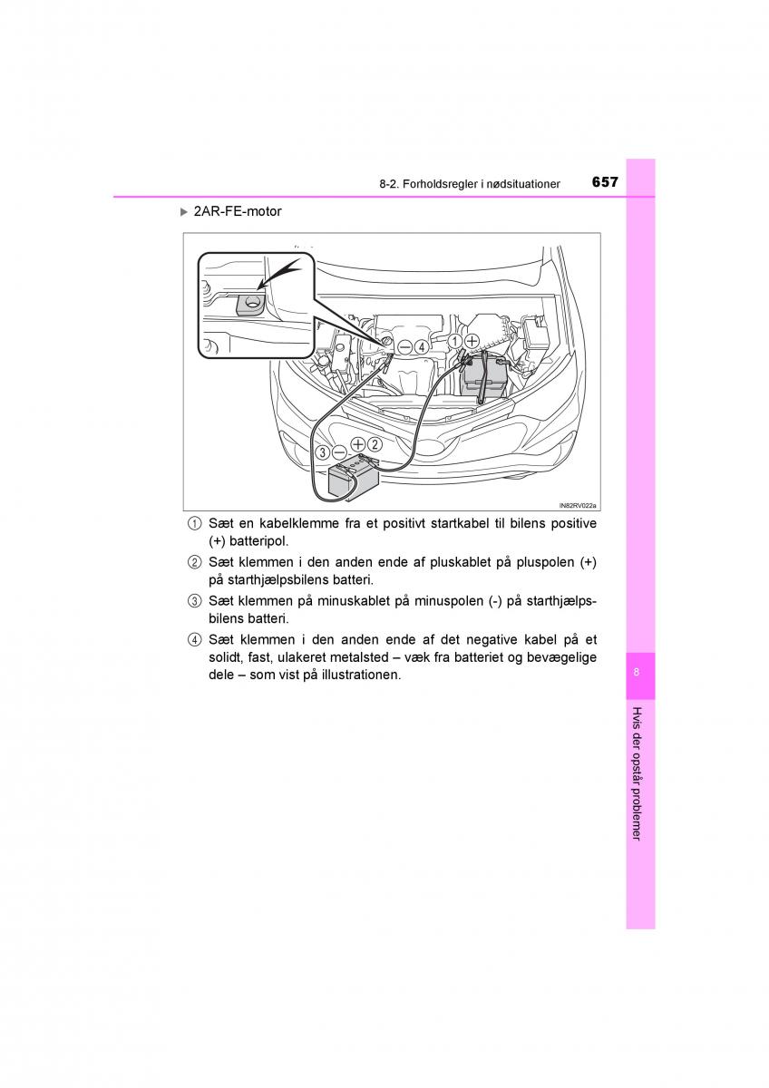 Toyota RAV4 IV 4 Bilens instruktionsbog / page 657